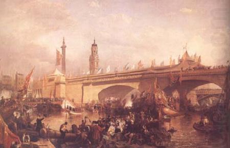 The Opening of London Bridge (mk25), Clarkson Frederick Stanfield
